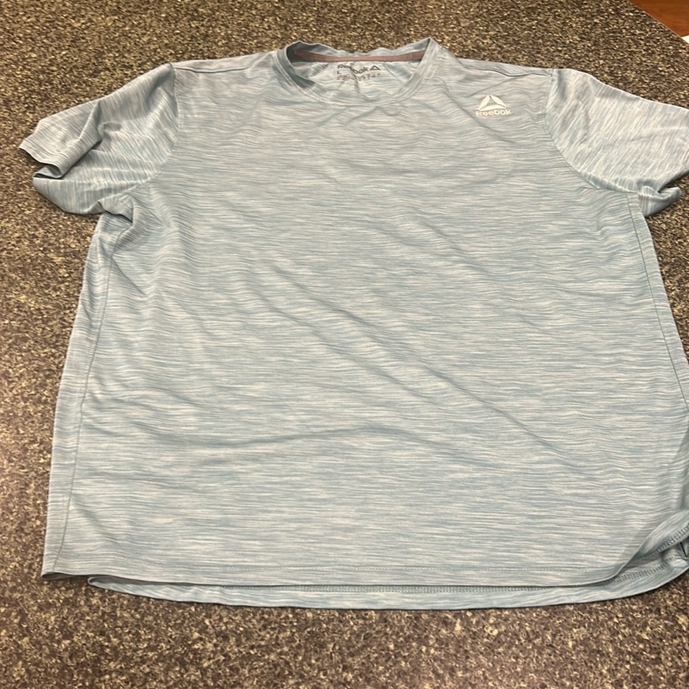 Blue/Cyan Reebok Athletic Tshirt